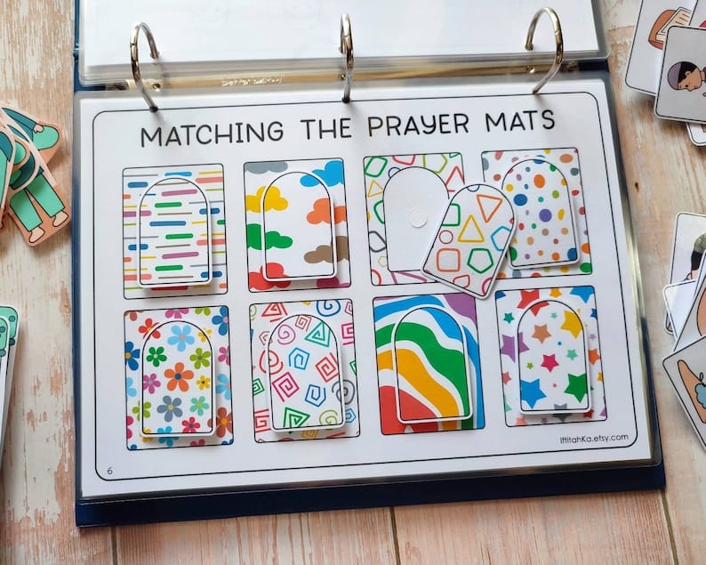 Little Muslim Busy Book โ Interactive Islamic Learning Activity Book for Kids